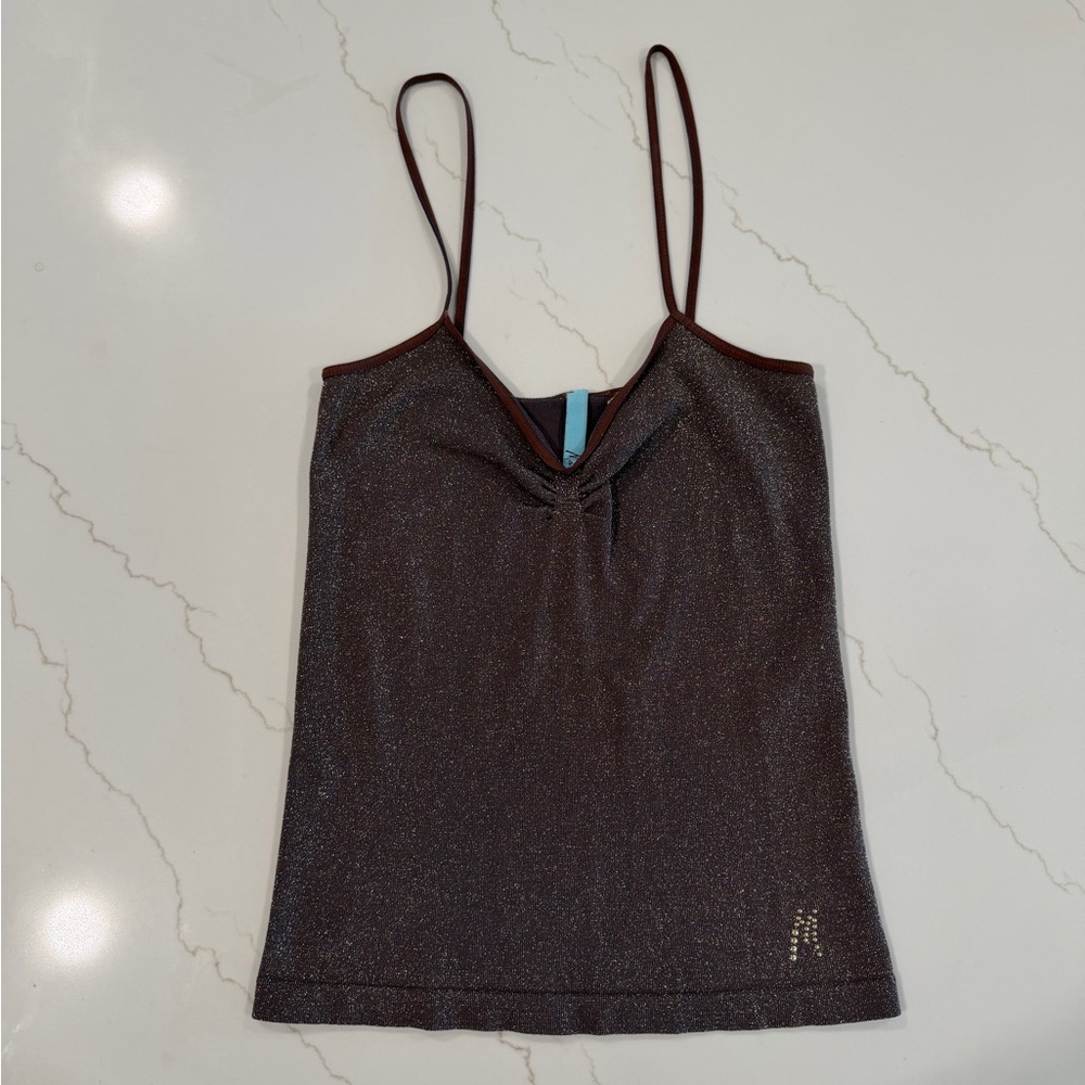 Marciano Shimmering Brown Camisole
